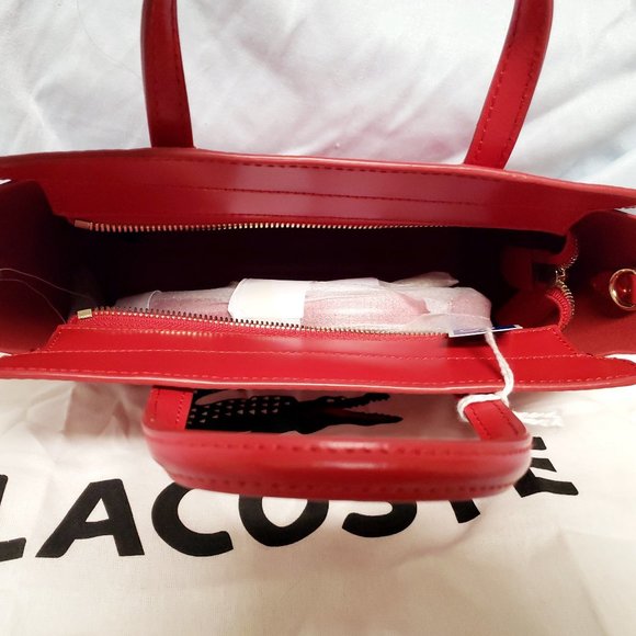 LACOSTE Shoulder Bag in RED - Picture 2 of 3